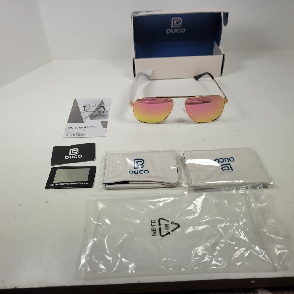 Duco Aviatir Polorized Sunglasses